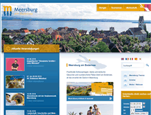 Tablet Screenshot of meersburg.de